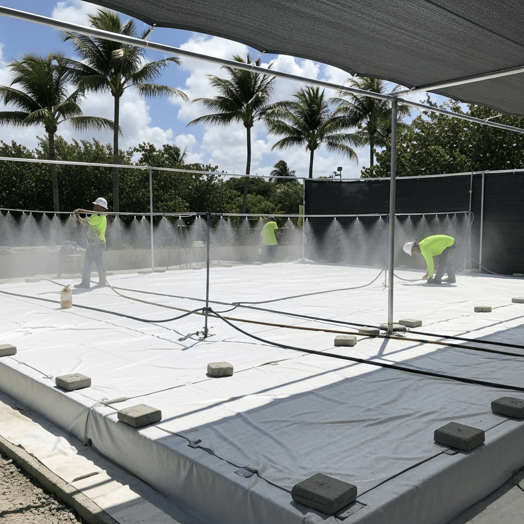 concrete slab north miami