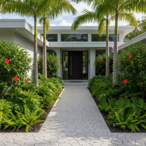 concrete walkway north miami