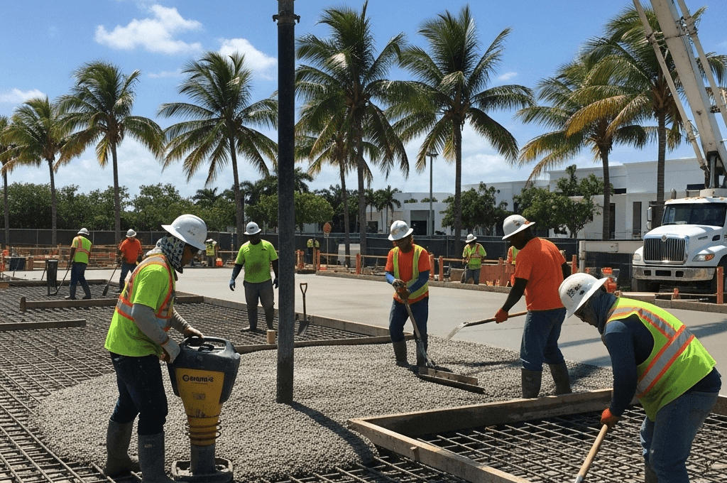 Concrete Slabs north miami concrete slab